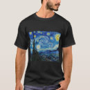 Buscar pinturas famosas camisetas Vincent van gogh