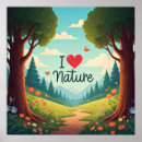 Buscar de naturaleza posters Ilustracion