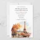 Buscar la torre eiffel boda invitaciones Viaje