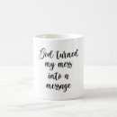 Buscar mensaje de dios tazas Moderno