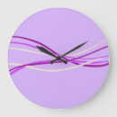 Buscar lila relojes de pared Rosa