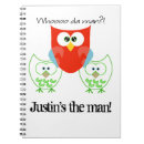 Buscar búhos cuadernos Pájaros