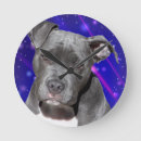 Buscar pitbull relojes de pared Cachorro