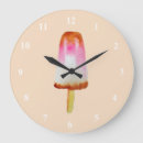 Buscar helado lindo relojes de pared Comida