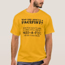 Buscar pacifistas camisetas Pacifismo