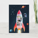 Buscar cohete espacial tarjetas Cualquier niño