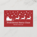 Buscar claus tarjetas de visita Trineo