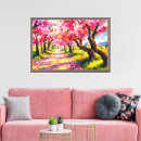Buscar sakura lienzos Rosa