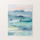Buscar playa puzzles Azul