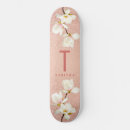 Buscar floral tablas de skate Rosa
