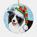 Buscar border collie adornos Navidad