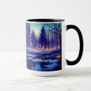 Buscar bosque heladas tazas Negro