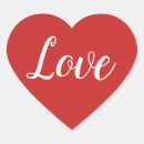 Buscar día de san valentín pegatinas Rojo
