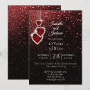Buscar rojo brillante invitaciones Para ellos