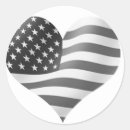 Buscar bandera blanca pegatinas Corazón