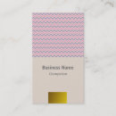 Buscar chevron tarjetas de visita Simple