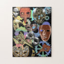Buscar mascarada puzzles Oro