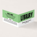 Buscar bibliotecarios tarjetas de visita Para todos