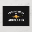 Buscar distraído postales Avión