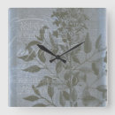 Buscar silhouettes relojes de pared Botanical