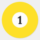 Buscar bola amarilla pegatinas 8 º piscina