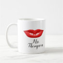 Buscar labios rojos tazas Elegante