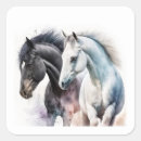Buscar caballo blanco negro pegatinas Ecuestre