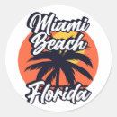 Buscar miami beach pegatinas Vintage