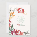 Buscar colores del otoño invitaciones Para todos