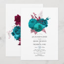 Buscar turquesa y rojo invitaciones General y unisex