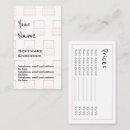 Buscar desarrollador del app tarjetas de visita Software