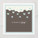 Buscar gota de agua invitaciones Azul