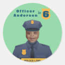 Buscar oficial de policía pegatinas Cumpleaños