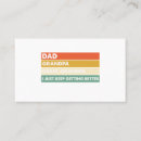 Buscar nieta tarjetas de visita Abuelo