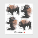 Buscar bisonte blanco pegatinas Animal
