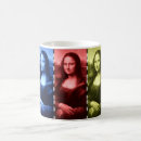 Buscar la mona lisa tazas Artista