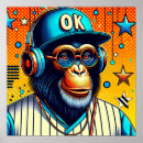 Buscar chimpancés posters Vestir