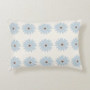 Buscar margaritas cojines Azul
