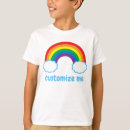 Buscar nubes camisetas Arco iris