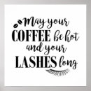 Buscar pestañas posters Salón de belleza