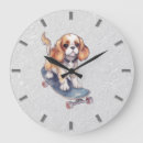 Buscar cavalier king charles spaniel relojes de pared Elegante