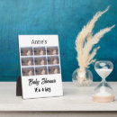 Buscar baby shower placas fotograbadas Para ella