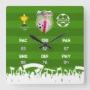 Buscar balón fútbol de relojes de pared Futbolista