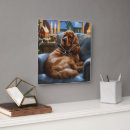 Buscar cocker spaniel relojes de pared Animal