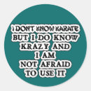 Buscar karate pegatinas Divertido