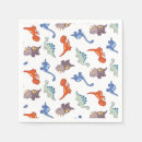 Buscar dinosaurios coloridos servilletas Invitados