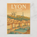 Buscar lyon francia postales Retro