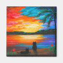 Buscar arte del gato imanes Gatos