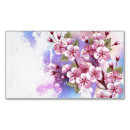 Buscar floral japonés tarjetas de visita Sakura