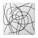 Buscar líneas negras azulejos Abstracto